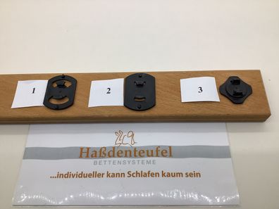 Halteplatte Dübelpaltte Tempur Froli Frolexus Morgana Lattenrost gebraucht