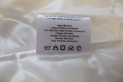 Zudecke Tencel Lyocell Sigledecke / Medium 135 x 200 Ganzjahresdecke 810 g