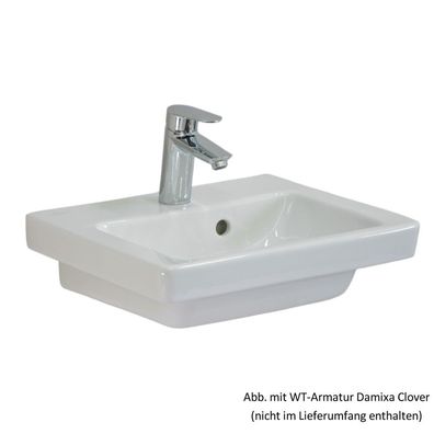 Villeroy emp Boch Subway 2.0 Handwaschbecken 450 x 370mm, eiß Ceramicplus,731545R1