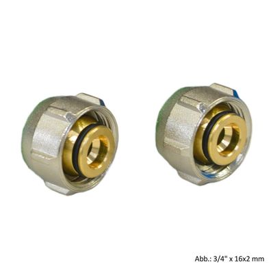 Simplex Anschluss-Set A 3, 3/4" x 14mm für Kunststoff- und Metallverbundrohre