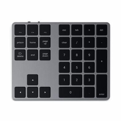 Satechi Extended Wireless Keypad - Space Grey (Grau)