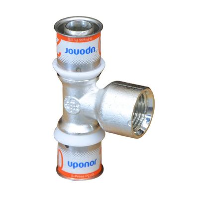 Uponor S-Press PLUS MLC T-St?ck mit IG 25mm x 3/4" x 25mm