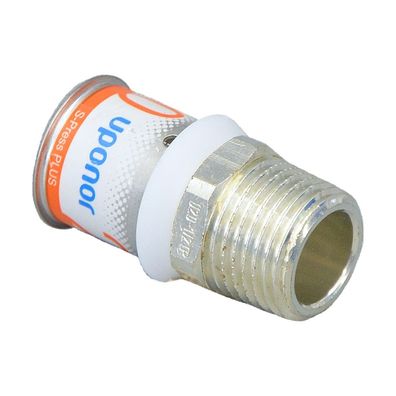 Uponor S-Press PLUS MLC ?bergangsnippel 20mm x 1/2" AG