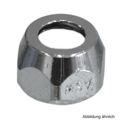 Quetschverschraubung 3/8" x 10 mm, verchromt