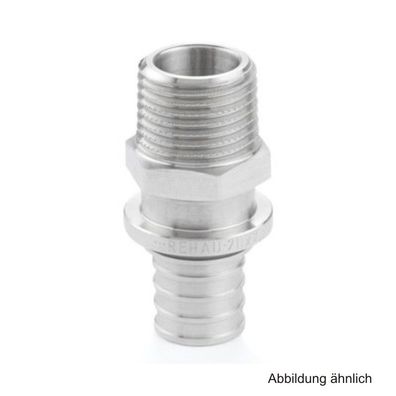 Rehau Übergang mit AG, 14 x 1,5 mm - R 1/2"