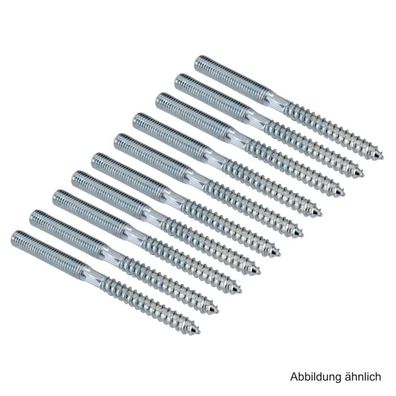 BIS Stockschraube ohne Torx-Kopf M6x90mm - 10 Stück