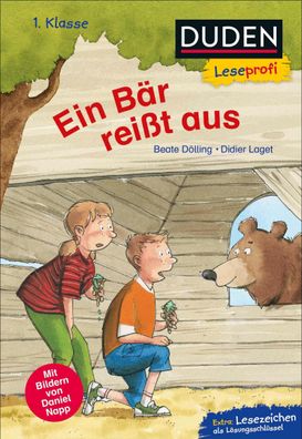 Duden Leseprofi – Ein Bär reißt aus, 1. Klasse: Kinderbuch zum Lesenlernen