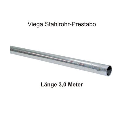 Viega Prestabo Leitungsrohr, 3,0 m Stangen, 28 x 1,5 mm