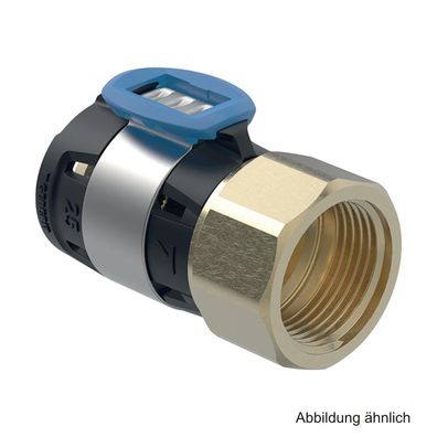 Geberit FlowFit Übergang mit IG, 16 mm x 1/2"