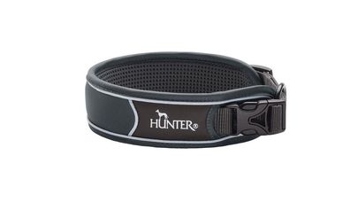 HUNTER Halsband Divo Grau/Grau - Größe: 55-65cm