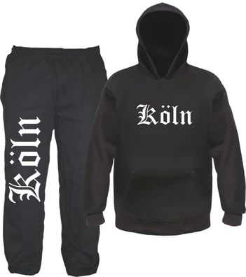 Köln Jogginganzug - Altdeutsch - Jogginghose und Hoodie