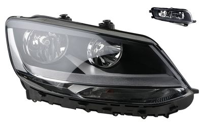 Scheinwerfer Halogen passend für VW Sharan 7N 06/2010-06/2015 H7 H7 Re. + Nebel