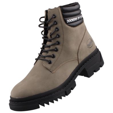 Dockers by Gerli Damen Stiefelette gefüttert Grün 47RG910-630850