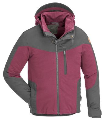 Pinewood 6303 Finnveden Hybrid Jacke Kids Pflaume/Anthrazit (582)