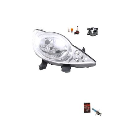 Scheinwerfer + Osram Night Breaker Laser passend für Peugeot 107 06/2005-01/12Re