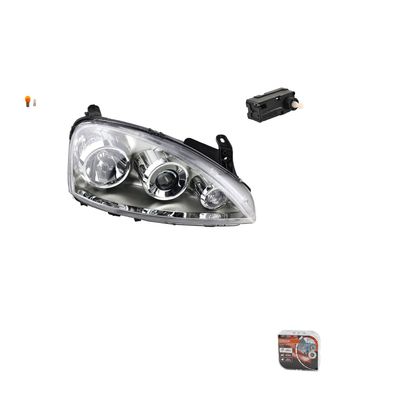 Scheinwerfer + Osram Night Breaker Laser passend für Opel Corsa C 7/03-09 Rechts