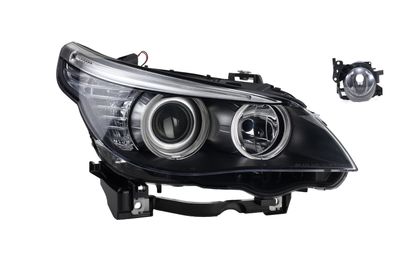 Scheinwerfer Halogen passend für BMW 5er E60 E61 04/07- 03/10 H7 H7 Re. + Nebel