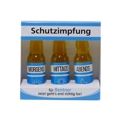 Schutzimpfung für Rentner (3 x 0,02L)