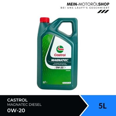 Castrol Magnatec Diesel 0W-20 5 Liter