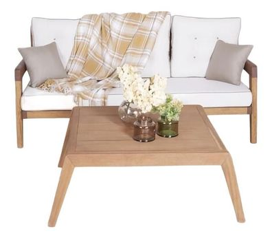 Gartenmöbel Sofa 3 Sitzer Moderne Couchtisch Designer Sitzmöbel Komplett