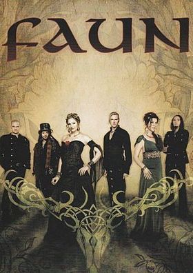 Faun ( deutsche Pagan-Folk-Gruppe aus Gräfelfing) - Autogrammkarte (2)