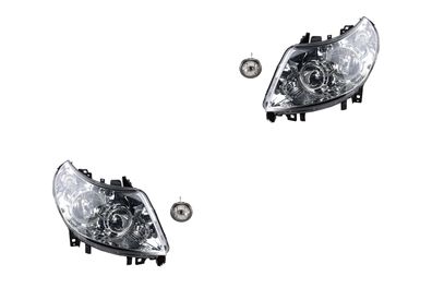 Scheinwerfer Satz Halogen passend für Fiat Ducato 250 251 11-14 H1 H7 L&R + Nebel