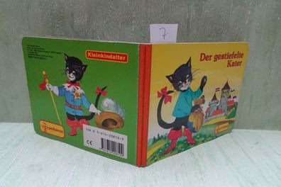 altes Pappbilderbuch Pestalozzi 663 20810 Der gestiefelte Kater Anny Hoffmann 1991