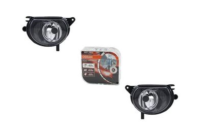 NebelscheinwerferL R Set + Osram Night Breaker Laser passend für Audi Q7 4L