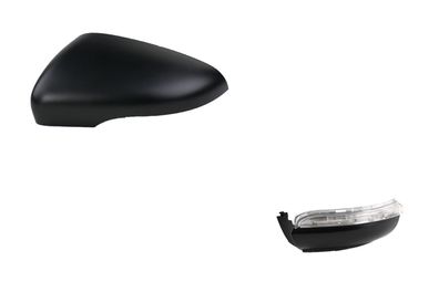 Spiegelkappe + Spiegelblinker passend für VW Golf VI 5K1 AJ5 517 10/2008 - Links