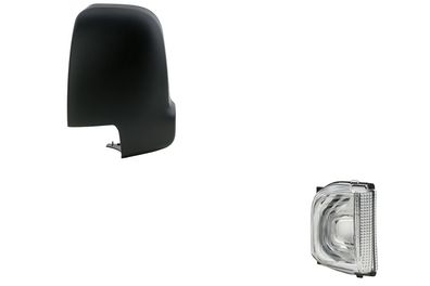 Spiegelkappe + Spiegelblinker passend für Mercedes Sprinter 907 02/ 2018 - links
