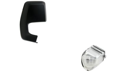 Spiegelkappe + Spiegelblinker passend für Ford Transit-Custom 12 04/12 - rechts