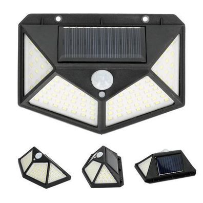 SOLAR LED LUMINA 1W Solare kalte LED-Lampe 3 Lichtmodi Bewegungssensor