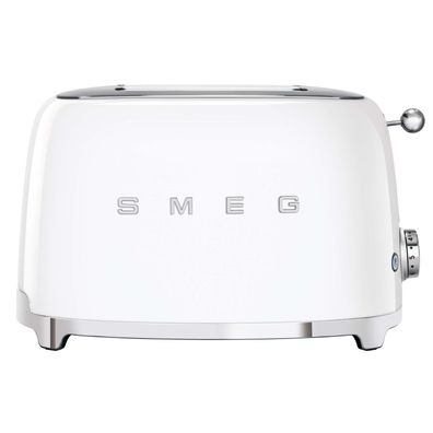 SMEG 2-Schlitz-Toaster weiß TSF01WHEU kompakt