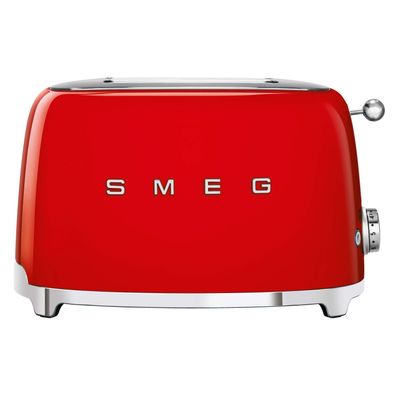 SMEG 2-Schlitz-Toaster rot TSF01RDEU kompakt