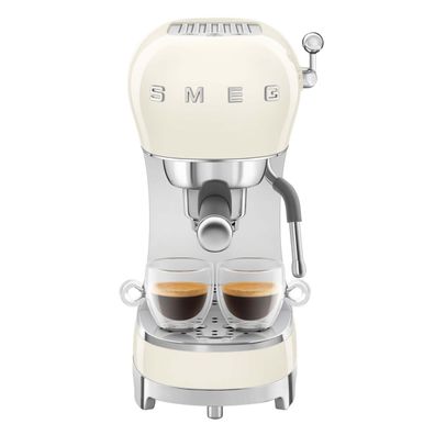 SMEG Espressomaschine creme ECF02CREU