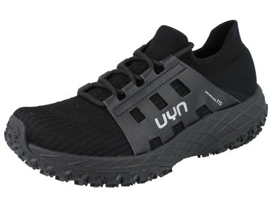 UYN Urban Trail Ibex Herren Halbschuhe Schlüpfschuhe Sneaker schwarz Merinowolle