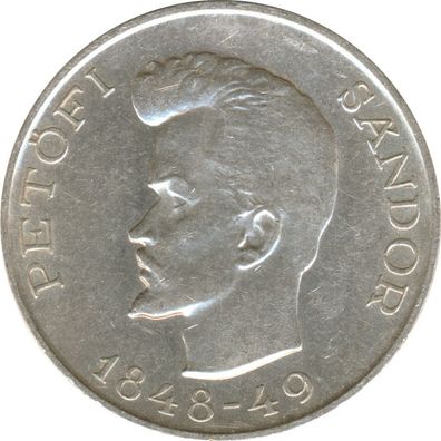 Ungarn 5 Forint 1948 Petöfi Sandor Silber*