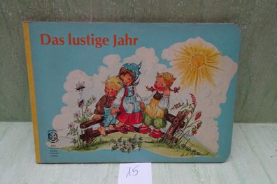 altes Pappbilderbuch Das lustige Jahr Helga Roßmeisel Halbleinen 661 S&S