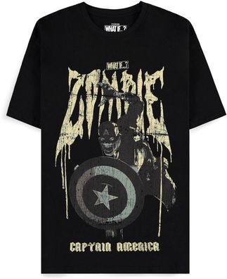 Captain America - Zombified Men's Short Sleeved T-shirt