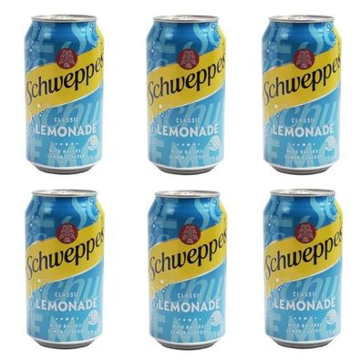 Schweppes Lemonade Can - Australian Import 6x375 ml