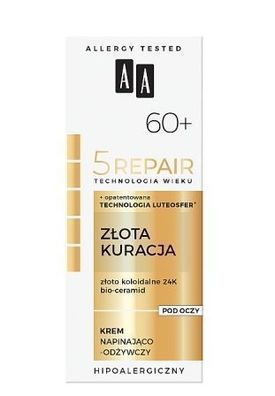 AA Age Technology 5Repair 60+ Goldaugencreme