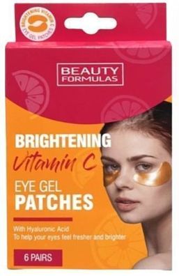 Beauty Formulas Aufhellende Augenpads mit Vitamin C