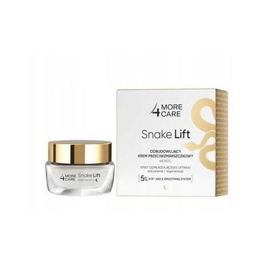 More4Care Snake Lift, Intensiv glättende Tagescreme, 50 ml