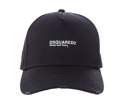 Dsquared2 Sweat and Tears Icon Baseballcap Kappe Basebalkappe Trucker Hat Hut