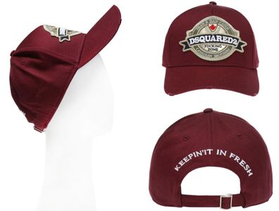 Dsquared2 Fuckin* Zone Keepin Fresh Baseballcap Kappe Basebalkappe Trucker Hat