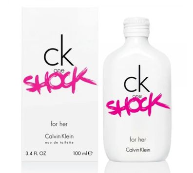 CALVIN KLEIN CK ONE SHOCK Eau de Toilette Fragrance Duft Versiegelt Parfum 100ML