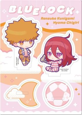 Blue Lock Acryl Stand Buddycolle Good Night Ver. 2 Rensuke Kunigami & Hyoma Chigiri 1