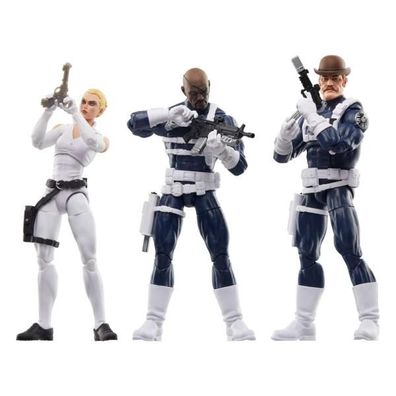 Captain America Marvel Legends Actionfiguren 3er-Pack S.H.I.E.L.D. 15 cm