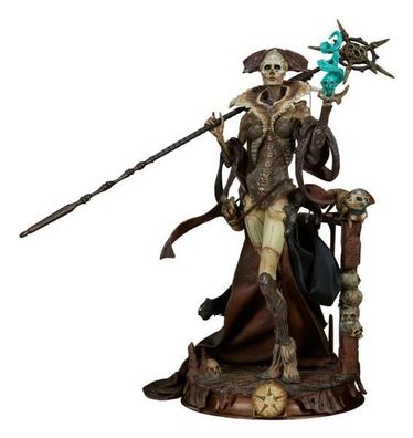 Court of the Dead PVC Statue Xiall - Osteomancers Vision 33 cm