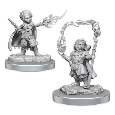 D&D Nolzur's Marvelous Miniatures Miniaturen unbemalt 2er-Pack Halfling Wizards